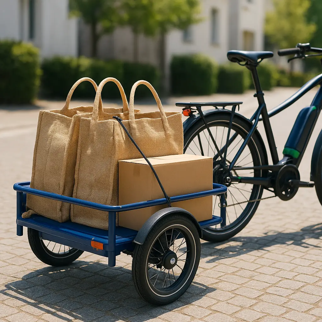 Fahrrad-Anhänger für den Einkauf: Praktisch in Donauwörth