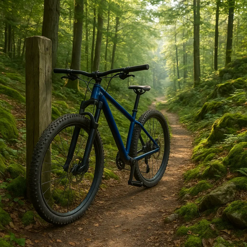 Mountainbike-Trails nahe Donauwörth im Donau-Ries