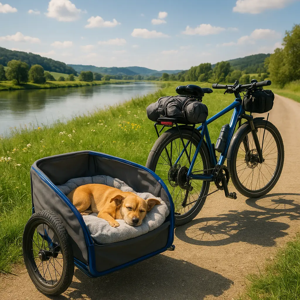 Radfahren mit Hund im Donau-Ries: Tipps und Zubehör