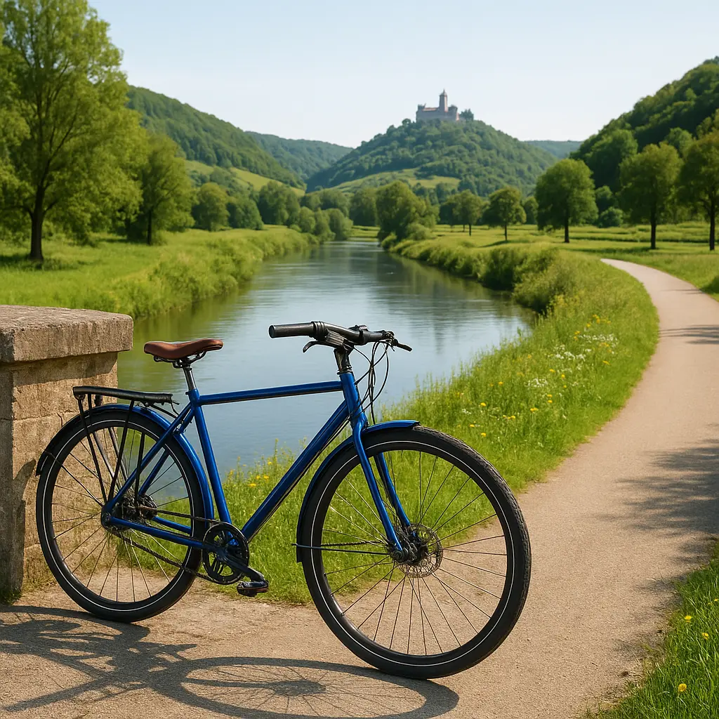 Radtour von Harburg (Schwaben) nach Donauwörth durch das Wörnitztal