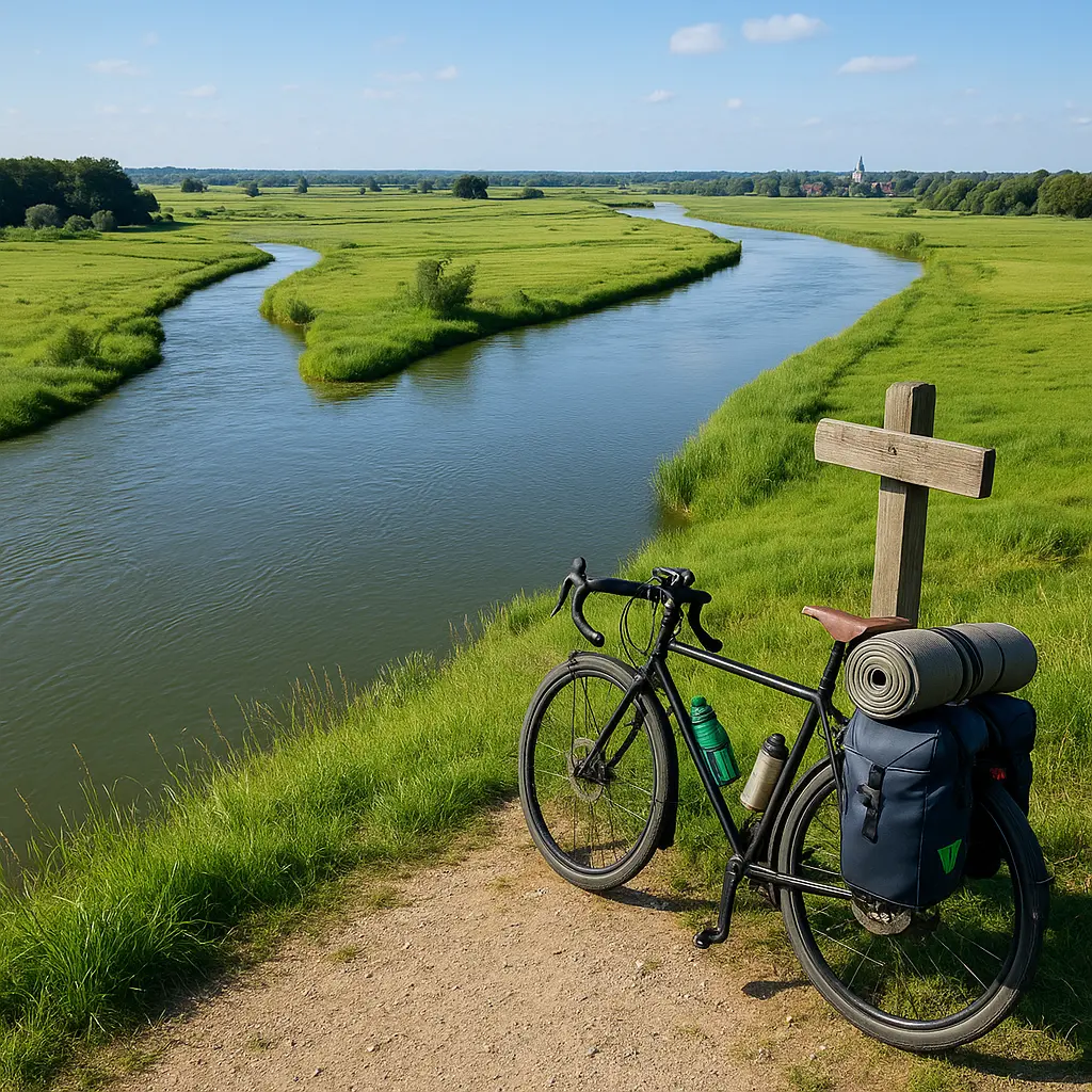 Wörnitz-Radweg komplett: Etappen bis zum Donauspitz Donauwörth