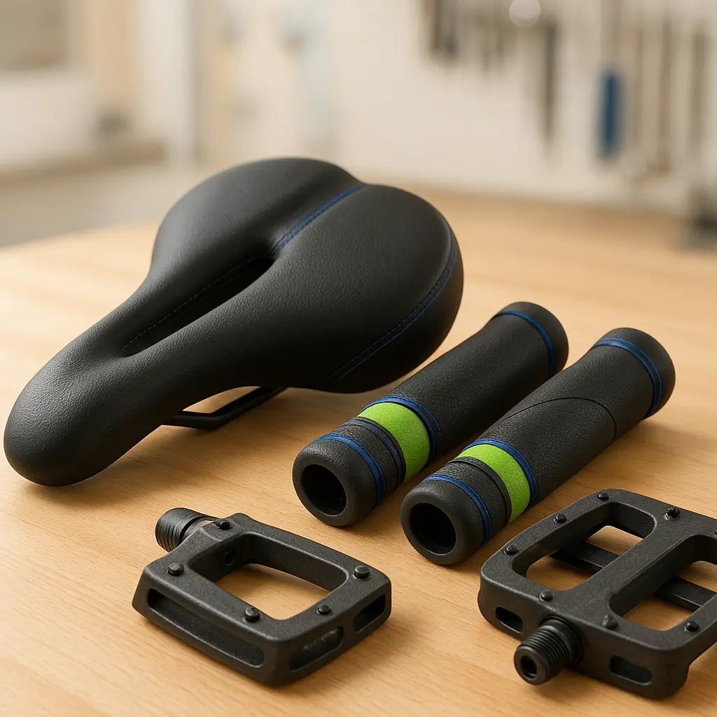 E-Bike-Upgrade: Besserer Sattel, Griffe und Pedale Donauwörth
