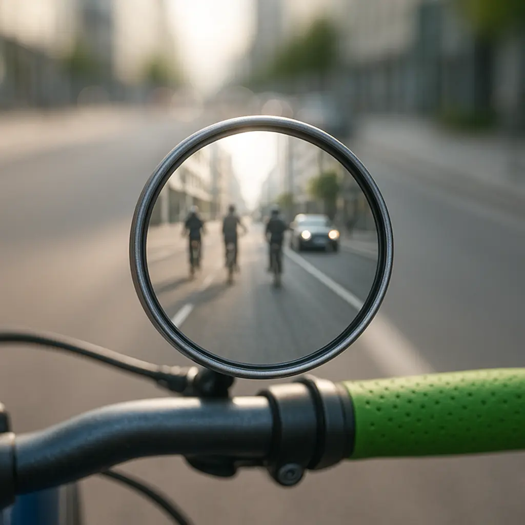Fahrrad-Rückspiegel: Mehr Sicherheit für Radler in Donauwörth