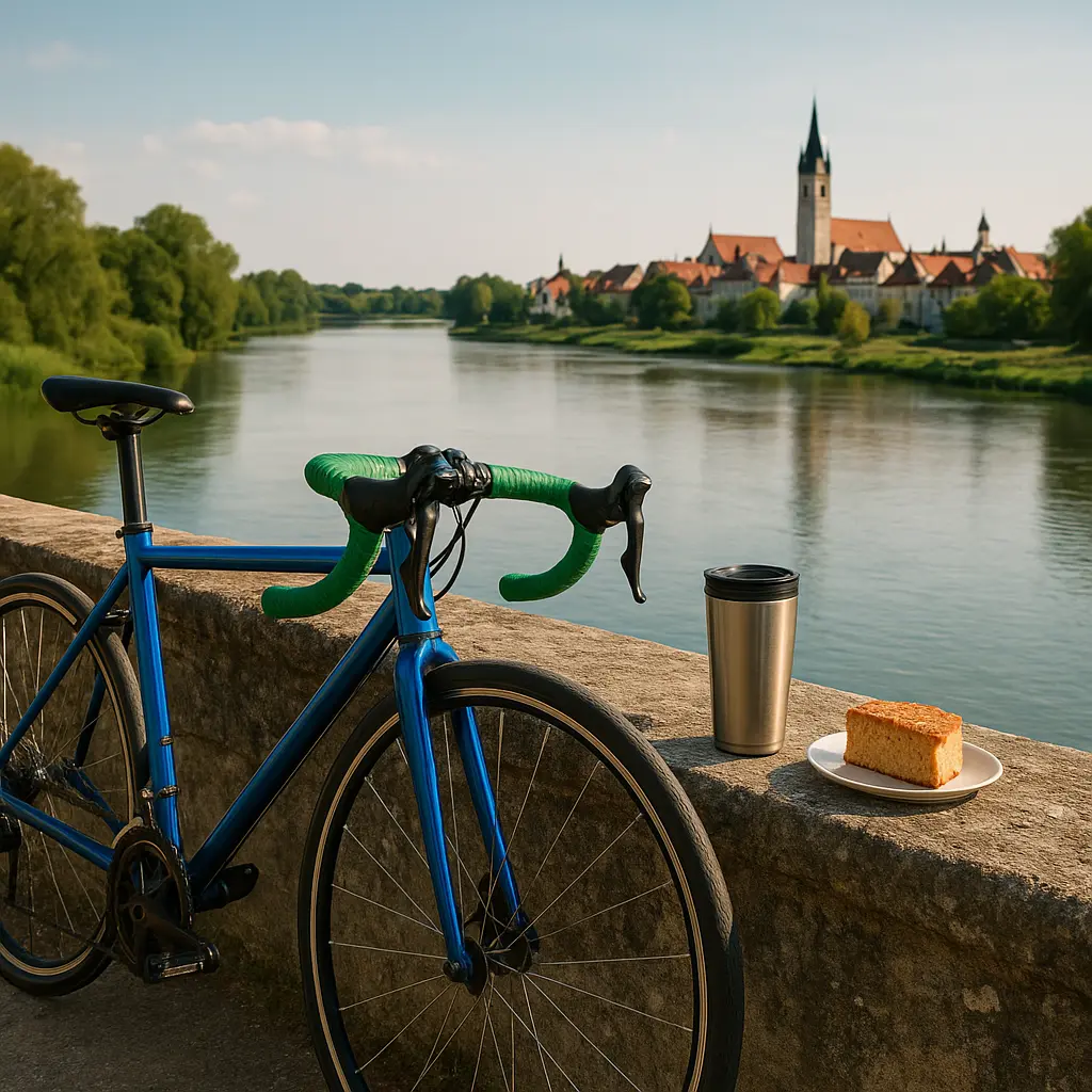 Radeln in Donauwörth: Cafés und Rastplätze an Donau und Wörnitz