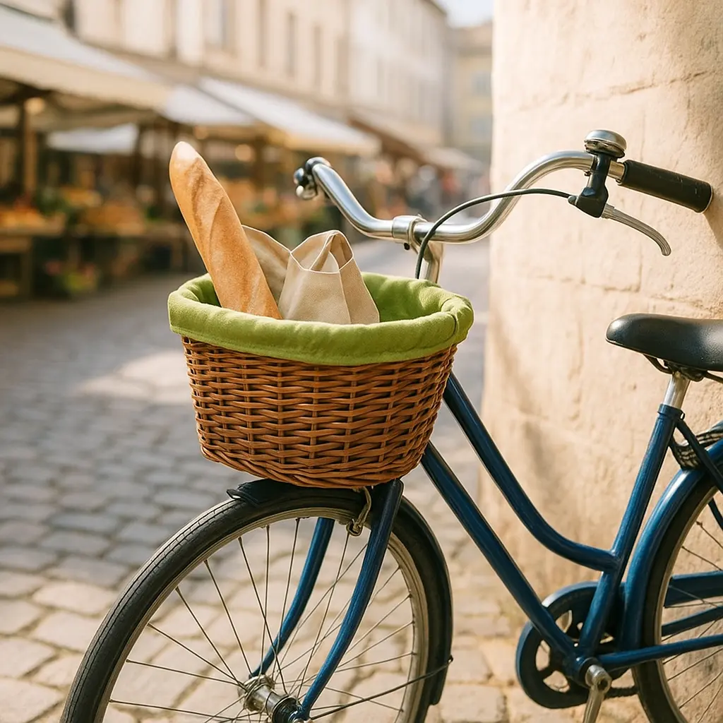 Citybike mit Korb in Donauwörth: praktisch für den Einkauf