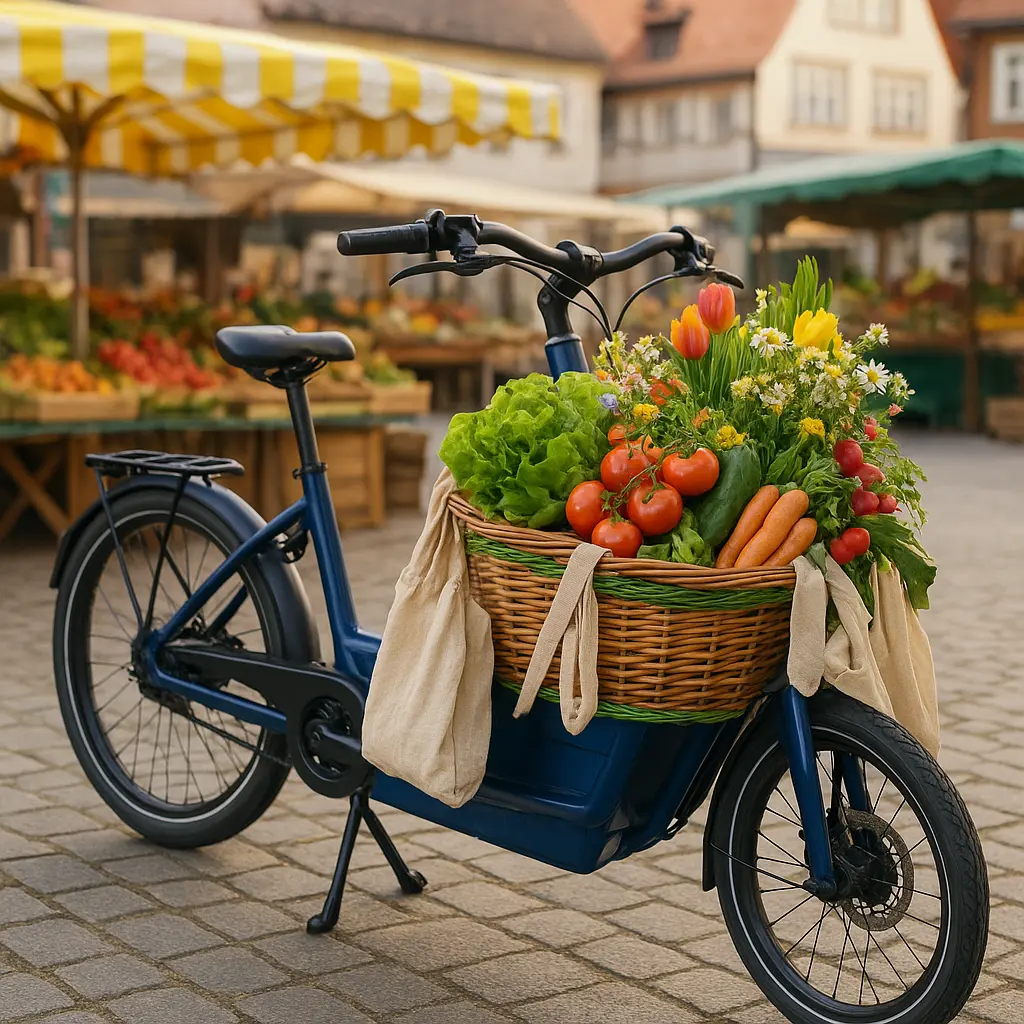 E-Bike für Gartenfreunde und Wochenmarkt-Fans in Donauwörth