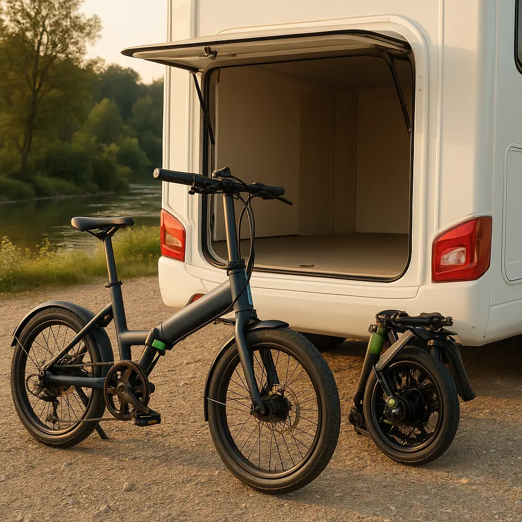 E-Bike für Wohnmobil-Reisende ab Donauwörth: kompakt und leicht