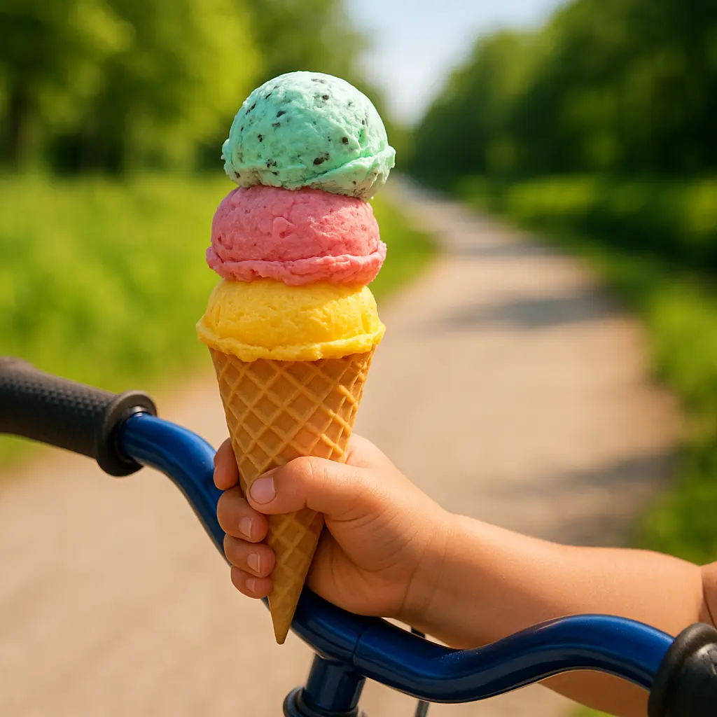 Eis-Radtour: süße Stopps für Familien rund um Donauwörth