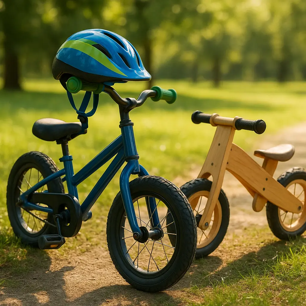 Vom Laufrad zum ersten Fahrrad: So lernt dein Kind sicher Rad fahren